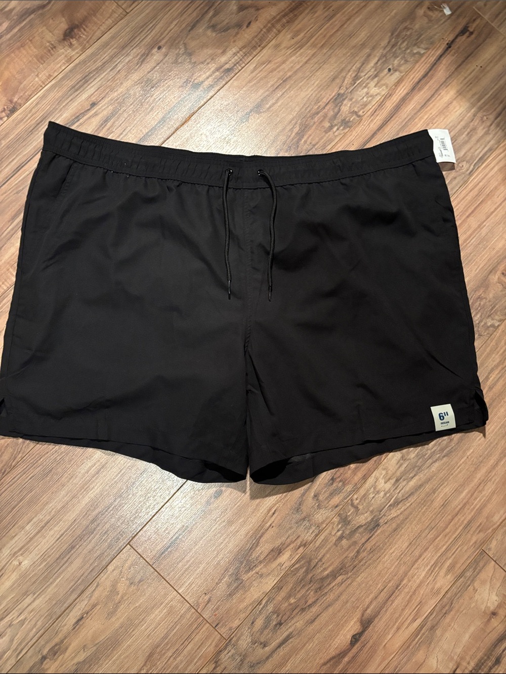 George Black Athletic Swim Shorts with Drawstring